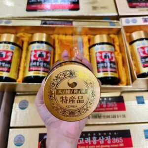 Mặt nắp lọ cao sâm 365