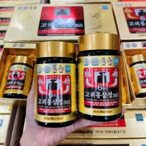 Mặt trước lọ cao sâm 365 Hàn Quốc 6 năm tuổi cô đặc