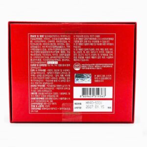 Mặt sau viên bổ gan Hàn Quốc