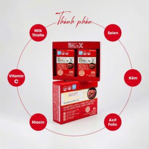 Thành phần viên uống bổ gan Kwangdong Hàn Quốc hộp 120 viên