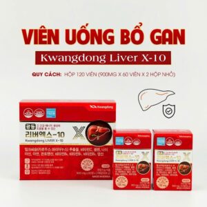Viên uống bổ gan Kwangdong Hàn Quốc hộp 120 viên