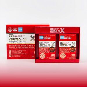 Mặt trước hộp bổ gan kwangdong Liver 10