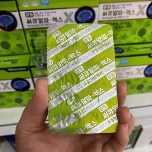 Mặt sau vỉ viên bổ não kwangdong Circu 2025