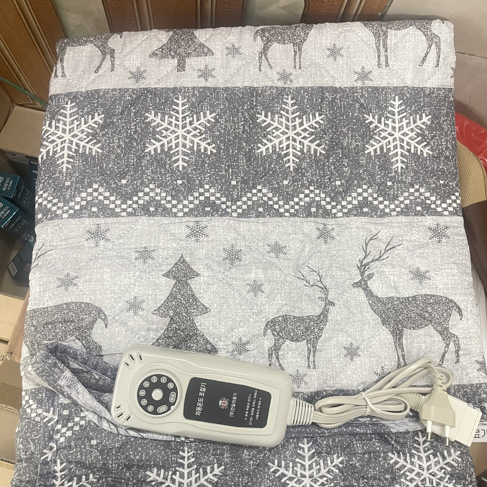 Chăn điện Hàn Quốc Hanil chất vải Cotton - Ảnh 9