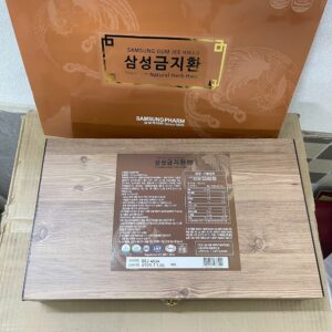 Mặt sau an cung hộp gỗ mẫu mới samsung 2025