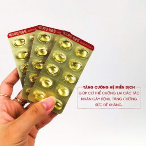 Công dụng tinh dầu thông đỏ chính phủ Samsung 180 Viên