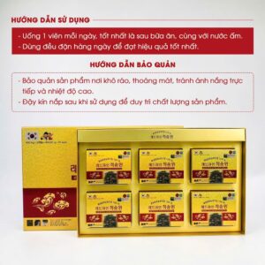 Khui hộp tinh dầu thông đỏ chính phủ 180 Viên goomg 6 hộp nhỏ bên trong