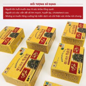 Đối tượng sử dụng tinh dầu thông đỏ chính phủ Samsung 180 viên