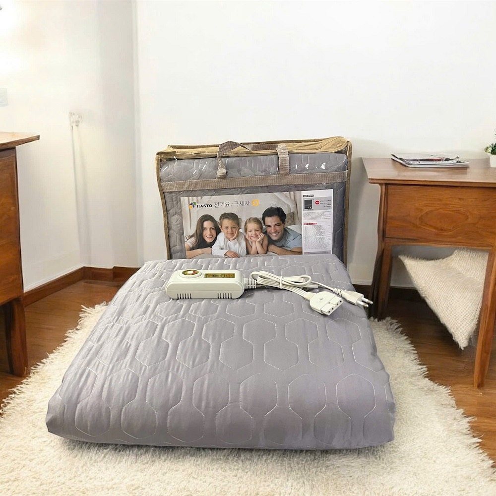 Đệm điện nhung Hasto Hàn Quốc mẫu mới 2026