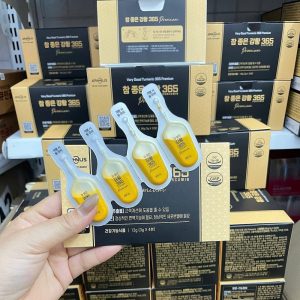Nano Curcumin Premium 365 Hàn Quốc 1 hộp bao gồm 32 tép