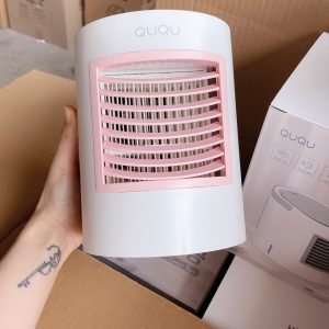 Hình ảnh thực tế quạt hơi nước Mini Hàn QuốcQuQu