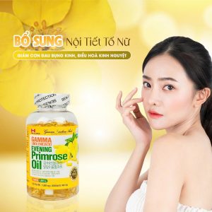 Hình ảnh thực tế tinh dầu hoa anh thảo 300 viên Hàn Quốc Kanghwa