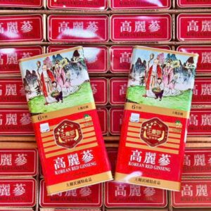 Sâm Khô nguyên củ hộp thiếc Hàn Quốc 300 gram mẫu mới 2026