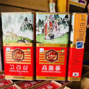 Sâm 6 năm tuổi khô nguyên củ