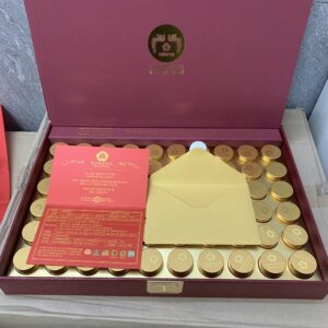 Mặt trong kèm thông tin của sản phẩm từ nhà sản xuất