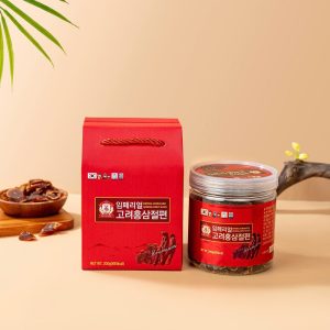 Sâm lát tẩm mật ong Hàn Quốc hộp nhựa 200 gram
