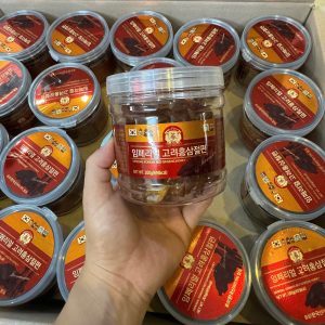 Sâm lát tẩm mật ong Hàn Quốc hộp nhựa 200 gram