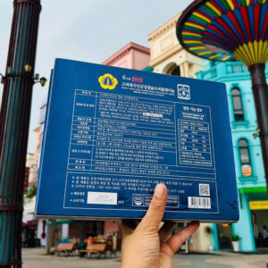 Mặt sau viên thiên sâm đông trùng Kingsize Super VVIP 180 viên