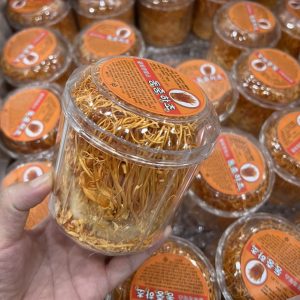 Thành phần hoàn toàn là sợi nâm đông trùng sấy khô Hàn Quốc