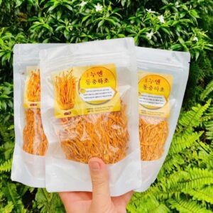 Nấm đông trùng hạ thảo Hàn Quốc dạng sợi khô hộp 50 gram