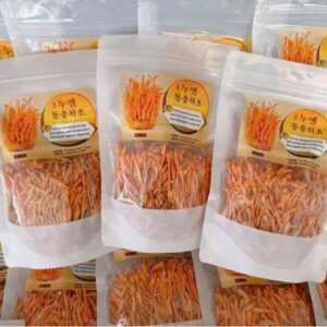 Thành phần hoàn toàn là sợi nâm đông trùng sấy khô Hàn Quốc