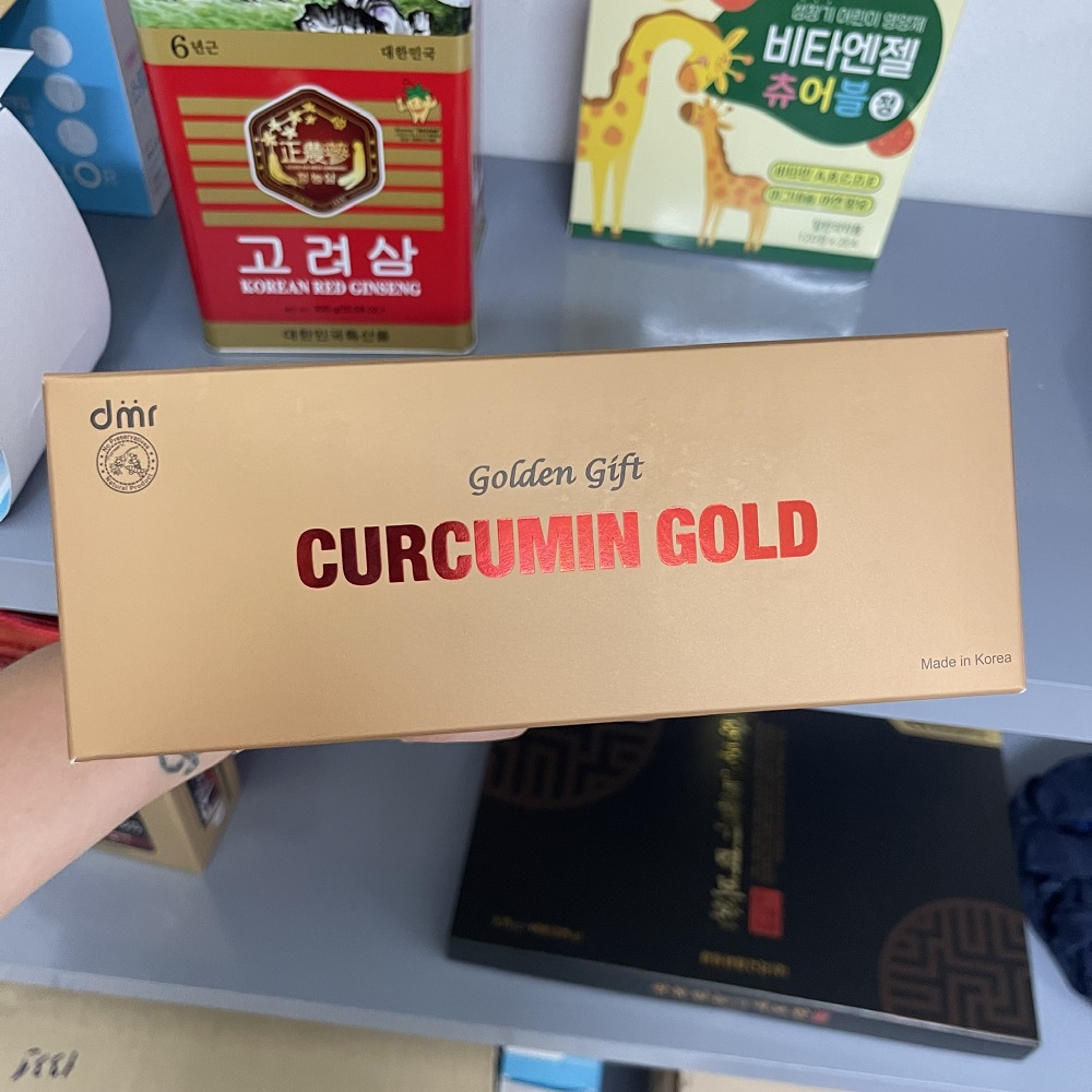 Hộp lớn Nano nghệ Curcumin Gold Hàn Quốc Hộp lớn Nano nghệ Curcumin Gold Hàn Quốc