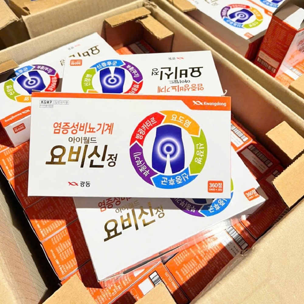 Mặt trước sản phẩm bổ thận Kwangdong Hàn