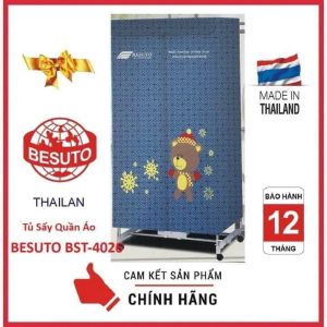 Besuto máy sấy quần áo Thái Lan bảo hành 12 tháng