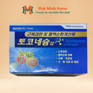 Viên chống tê bì tay chân Kwangdong Toconecium hộp 120 viên