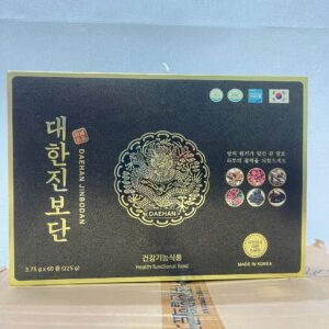 An cung ngưu hoàng hoàn chính phủ Rồng Vàng Daehan Jinbodan Hàn Quốc hộp 60 viên