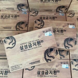 Mặt trước sản phẩm Gum Jee Hwa Hộp giấy