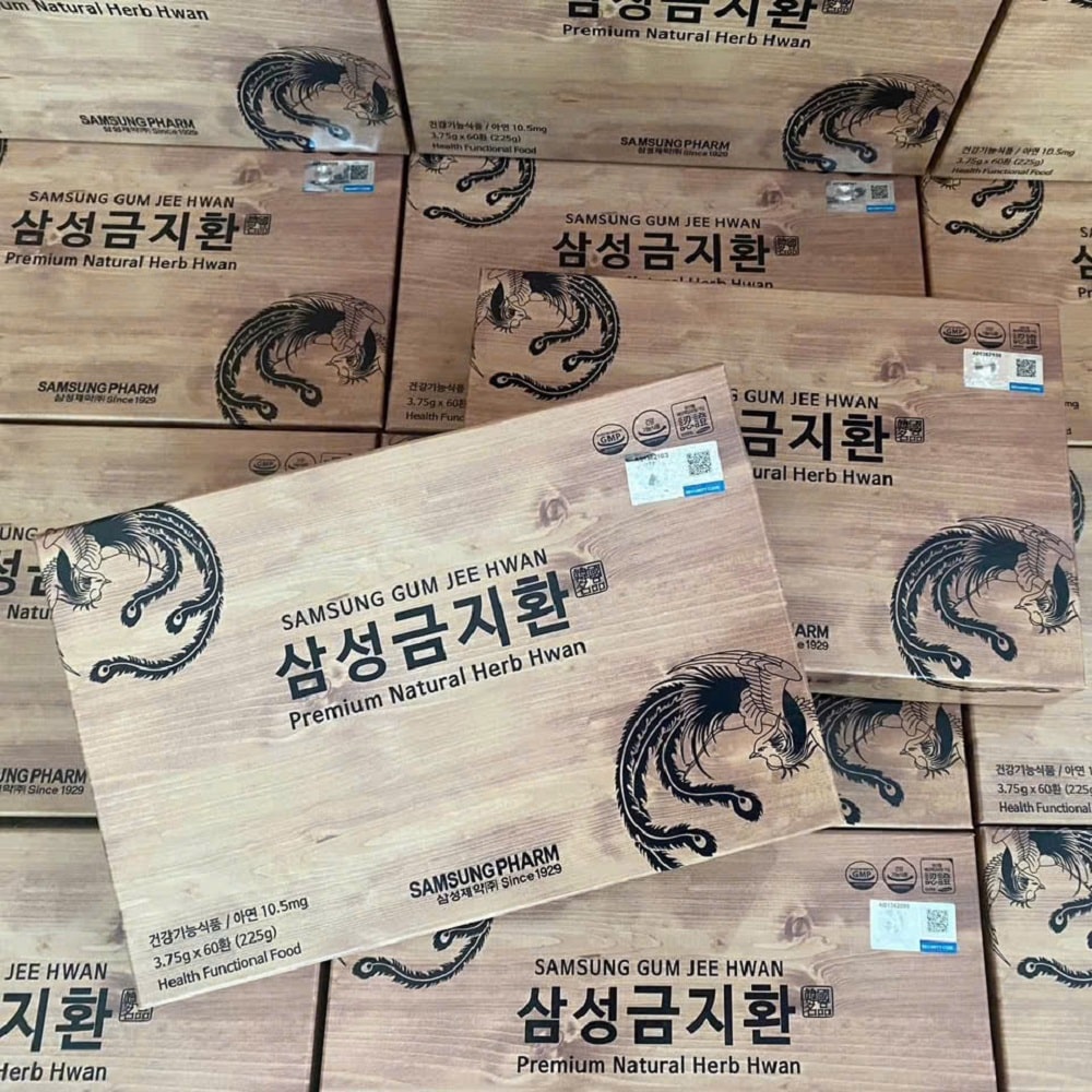 Mặt trước sản phẩm Gum Jee Hwan Hộp giấy Mặt trước sản phẩm Gum Jee Hwan Hộp giấy