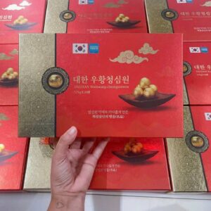An Cung Ngưu Hoàng Hoàn Deahan Hàn Quốc hộp 10 viên