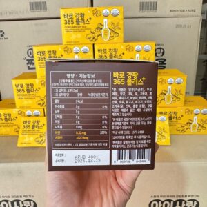 Thông tin sản phẩm nghệ cucurmin 365 Plus Hàn Quốc