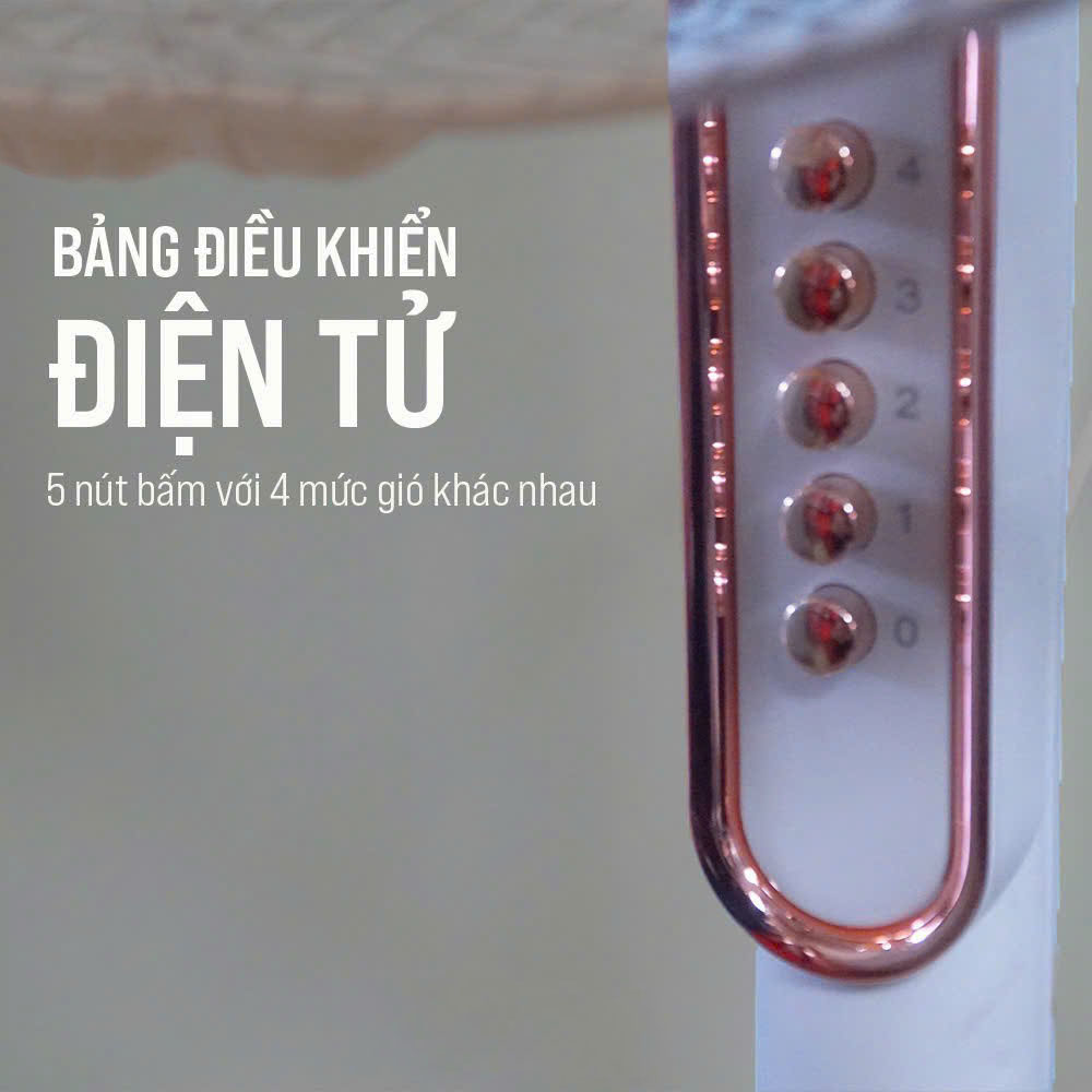 Bảng nút ấn quạt cây Hàn Quốc Phileo Bản cơ Bảng nút ấn quạt cây Hàn Quốc Phileo Bản cơ
