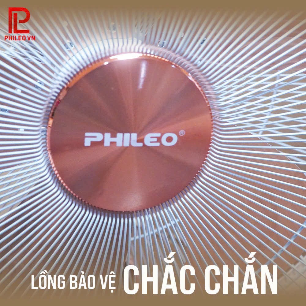 Lồng bảo vệ chắc chắn của quạt cây Phileo Hàn Quốc Lồng bảo vệ chắc chắn của quạt cây Phileo Hàn Quốc