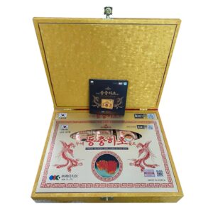 Nước đông trùng hạ thảo Hàn Quốc hộp gỗ vàng sang trọng