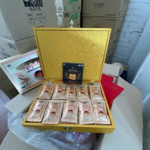 Mỗi hộp gồm 60 gói x 30ml tổng 1800ml