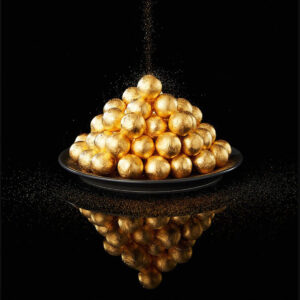 Viên an cung tổ thống dát vàng 4,5 gram