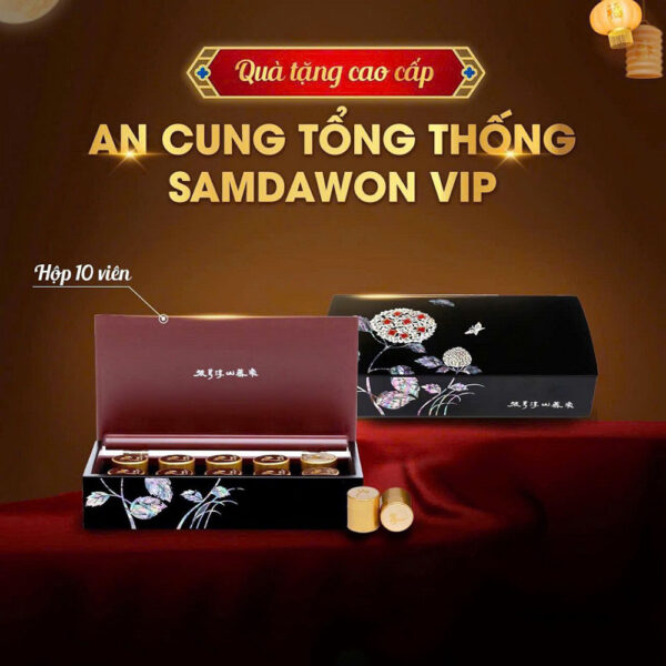 An cung tổng thống Samdawon dát vàng Hàn Quốc 10 viên