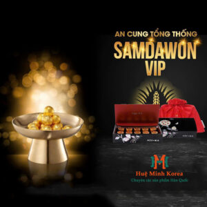 An cung tổng thống Samdawon VIP 10 viên dát vàng