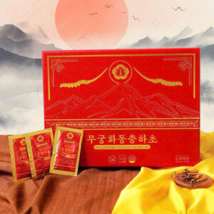 Thành phần lên đến 84.7% là đông trùng chất lượng cao dòng chính phủ Hàn Quốc