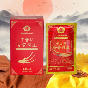 Mỗi gói tinh chất đông trùng Mugunghwa có dung tích 30ml