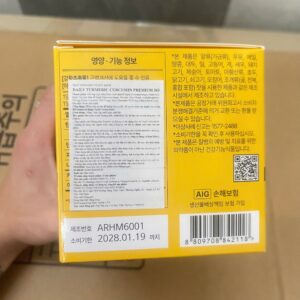 Alternative view of Tinh chất nghệ Nano Hamin Bio Premium 365 Hàn Quốc hộp 32 tép