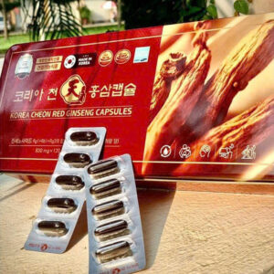 Mỗi vỉ nhỏ đạm thiên sâm tổng hợp cheon gồm 5 viên nang