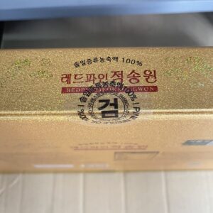 Tem niêm phong hộp tinh dầu thông đỏ chính phủ Samsung 180 viên