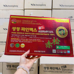 Tinh dầu thông đỏ Hàn Quốc Kwangdong hộp 120 viên
