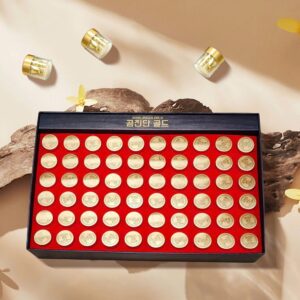 Viên hoàn trầm hương mật ong Gongjandan Gold Hàn Quốc mỗi hộp có 60 viên