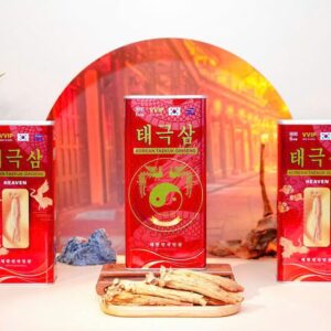 Thiên sâm nguyên củ khô Hàn Quốc Dragon King 300 gram 10 củ