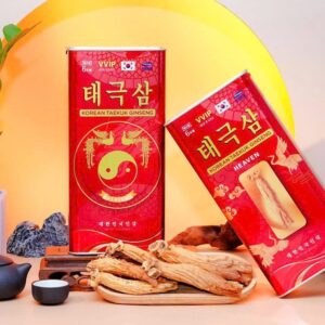 Thiên sâm củ khô Heaven VVIP 300 gram hộp 10 củ